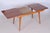 20th Century Folding Table in Beech, Mahogany & Veneer, Czech, 1960s For Sale - Image 4 of 16