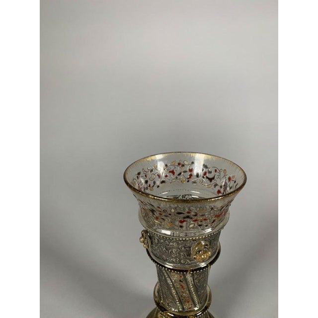 Émile Gallé (1846-1904) Art Nouveau Chalice For Sale - Image 11 of 12
