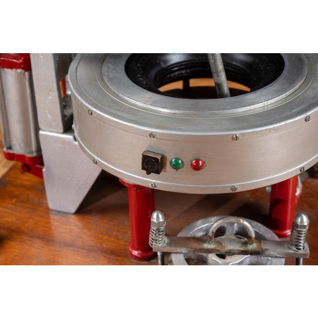Vintage Salesman Sample Tire Vulcanizing Machine For Sale - Image 10 of 16