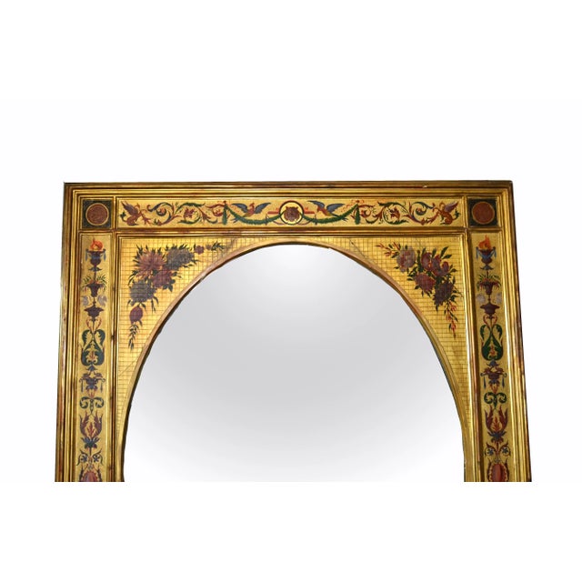 19th Century Giltwood Italian Wall Mirror For Sale In Miami - Image 6 of 11
