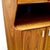 1950s Danish Rosewood Corner Cabinet W/ Indigo Stained Glass Doors For Sale - Image 11 of 16