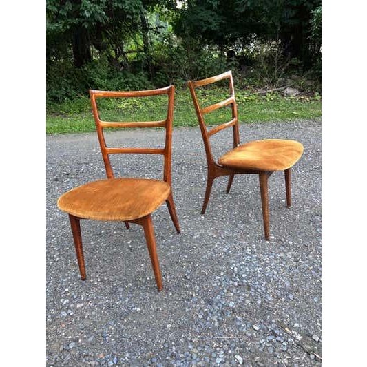 Set of 6 Italian Inspired Polish Dining Chairs, Mid-20th Century, 1960 For Sale - Image 12 of 13