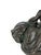 Green Art Deco French Figural Table Lamp in Bronze, 1930s For Sale - Image 8 of 14