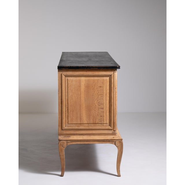 1940s Louis XV Oak Sideboard For Sale - Image 9 of 18