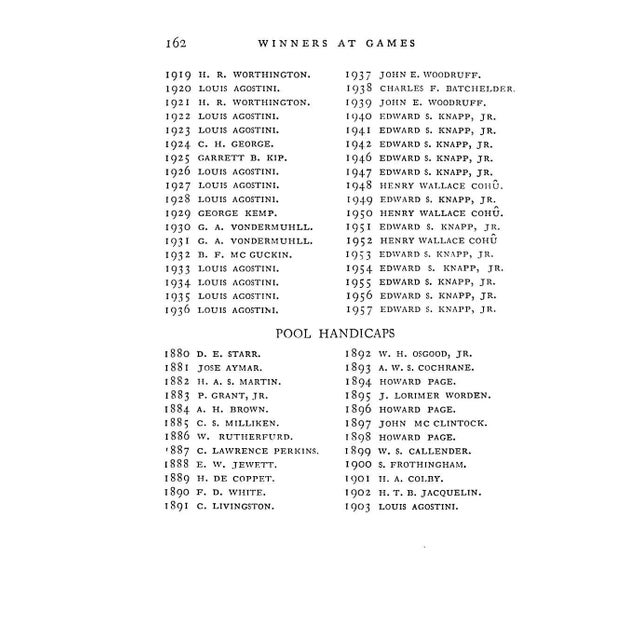 1950s "Racquet and Tennis Club Book for 1958" For Sale - Image 5 of 9