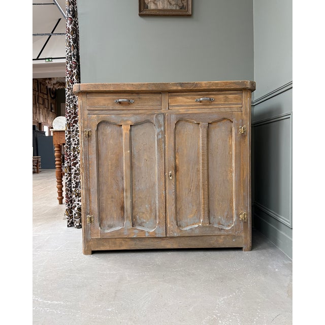 Patinated Parisian Buffet, 1950s For Sale - Image 9 of 17