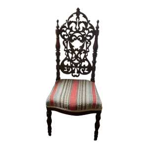 Antique Carved Childs Chair