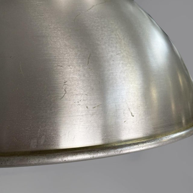 Italian Modern Metal and Opaline Glass Pendant by Vico Magistretti for Artemide, 1970s For Sale - Image 14 of 18