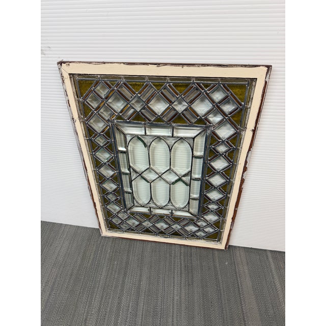 Stained Glass Window Panel, Early 20th Century For Sale - Image 12 of 12
