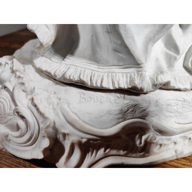 Monumental Group in Sevres Porcelain from Boucher, 1800 For Sale - Image 17 of 18