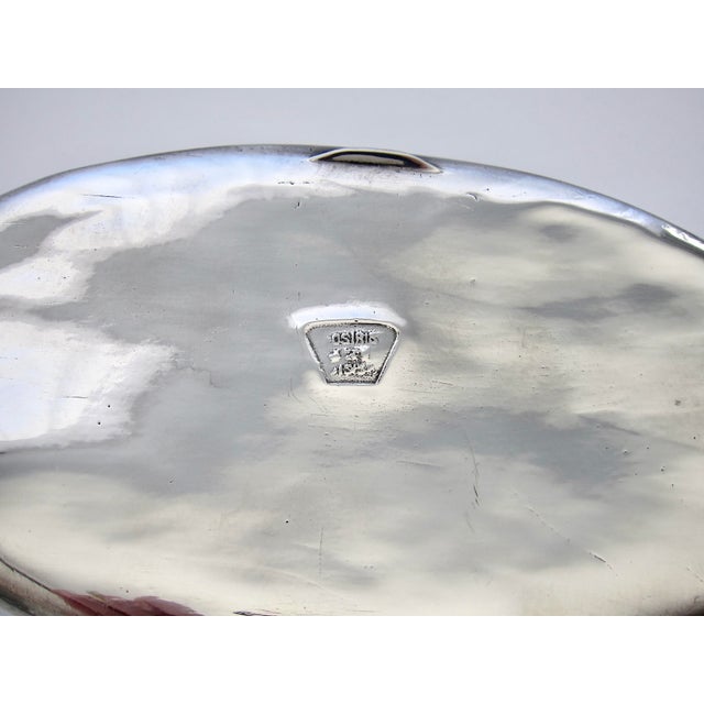 Osiris Art Nouveau Isis Polished Pewter Bowl For Sale In Los Angeles - Image 6 of 7