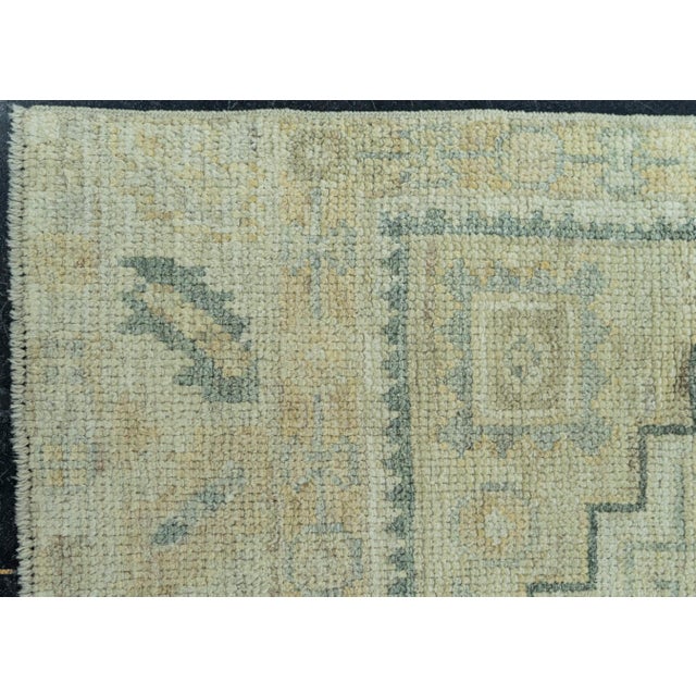 Turkish Oushak Rug 2'10" x 10'5" #19270 For Sale - Image 4 of 8