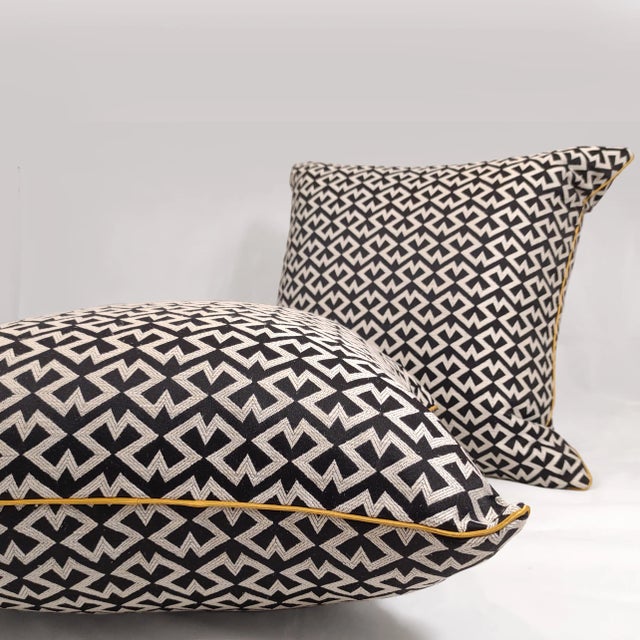 Modern Ziggy by Dedar Decorative Pillow For Sale - Image 3 of 4