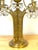 Early 20th Century Vienna Secessionist Four-Light Gilt Metal & Crystal Candelabrum Austria, C. 1900 For Sale - Image 5 of 12