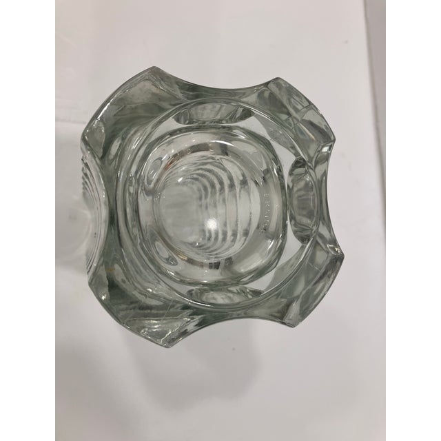 French 1950s French Vase in the Style of Josef Hoffman For Sale - Image 3 of 4