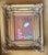 Dramatic and bold Hardeman in oil paint and pastel on paper under museum acrylic in antique French frame. The reds and...
