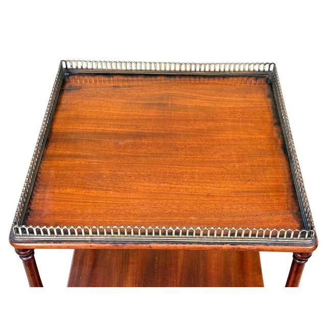 Small Regency Mahogany Whatnot Étagère, 1820s For Sale - Image 11 of 17