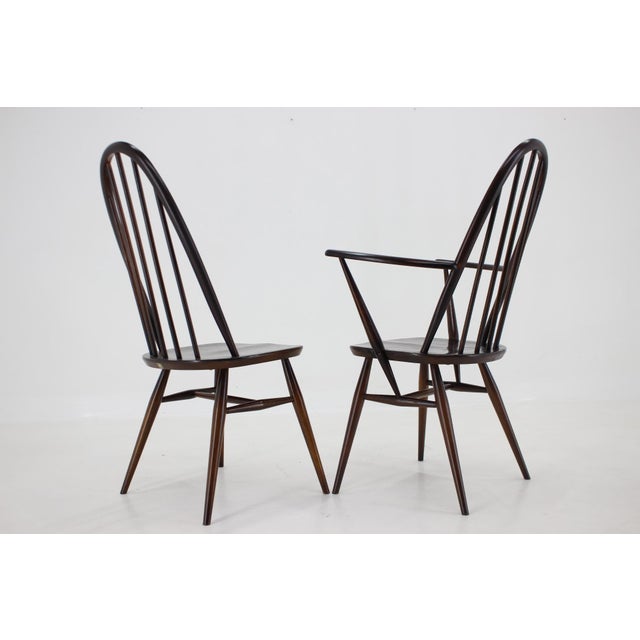 Beech Dining Chairs, Denmark, 1960s, Set of 6 For Sale - Image 4 of 16