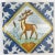 Dutch Polychrome Delft Tile of Deer For Sale In New York - Image 6 of 6