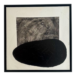Oil on Canvas, Black & White Series, Iris Dankner, New York, 2023 For Sale
