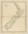 Antique Map of the Islands of New Zealand with Provinces and Settlements, 1858 For Sale - Image 3 of 9