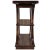 Spritely Home Accent Furniture Stowe Rustic Console Table, Medium Brown For Sale - Image 4 of 10