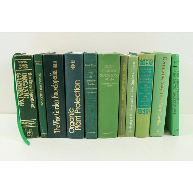 Large set of 11 gardening themed reference books. Delight the gardening enthusiast with a unique gift of garden themed...