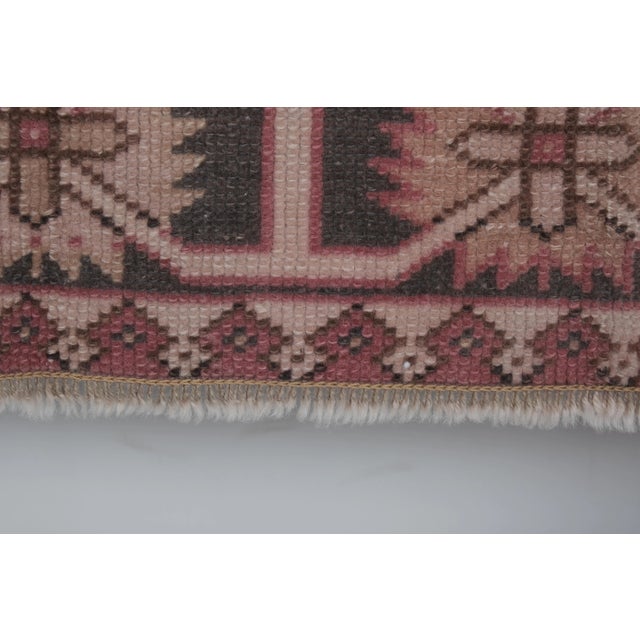 Caucasian Kazak Rug With Tribal Geometric Medallion 5'5'' X 6' For Sale - Image 9 of 13