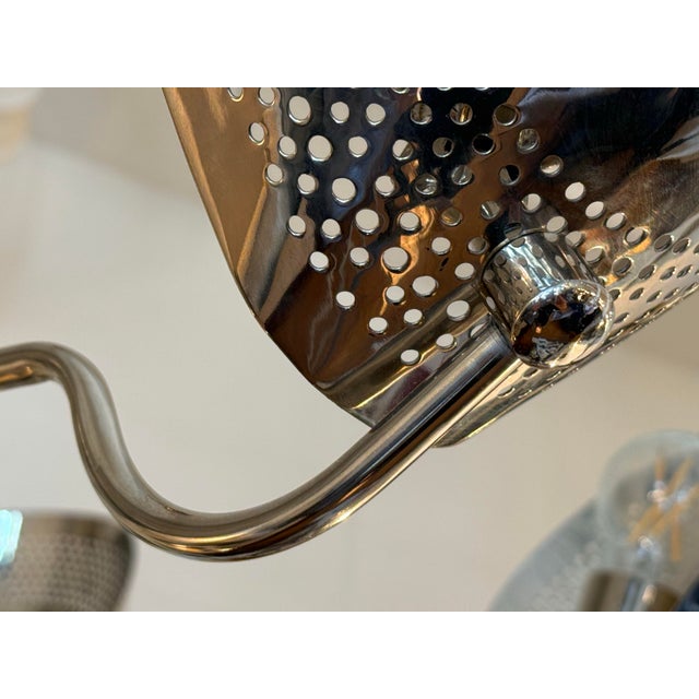 NauticalMart Mid-Century Modern Perforated Sputnik Chandelier For Sale - Image 10 of 12