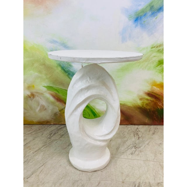 Textile Vintage Oversized Abstract Painting For Sale - Image 7 of 9