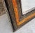 Moroccan Rectangular Orange Resin, Metal and Cedar Wood Arched Mirror For Sale - Image 4 of 7