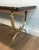 Black 1940s Raymond Subes Neoclassical Style Brass and Marble Coffee Table For Sale - Image 8 of 12