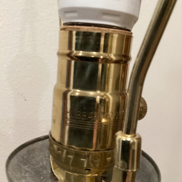 Late 20th Century Hubbardton Forged Leaves Table Lamp For Sale - Image 9 of 12