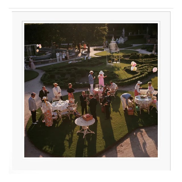 Slim Aarons, Garden Party, 1970, Colour Photograph For Sale
