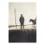 Early 20th Century Man and Horse in Flood Snapshot Photograph For Sale