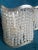 Mid-Century Modern Set of Five Mid-Century Currey & Company Silver-Toned Wall Sconces With Frosted Sea Glass Beads For Sale - Image 3 of 12