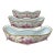 Antique 3 Piece Italian Capodimonte Porcelain Table Garniture Jardiniere Set For Sale