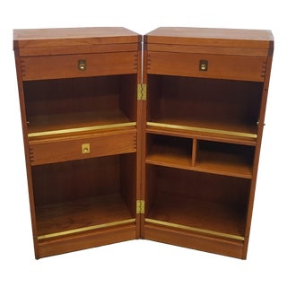 Teak Bar Cart by Reno Wahl Iversen for Dyrlund, Denmark, 1960s For Sale