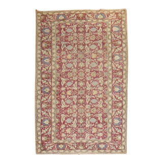 Vintage Zabihi Collection Turkish Room Carpet - 6'5" x 9'7" For Sale