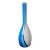 Blue and White Murano Style Vase For Sale