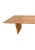 Large Teak Wood Table, Natural Finish, Hand-Crafted Modern Organic, Angled Edges For Sale - Image 9 of 12