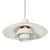 Mid-Century White & Orange Enamel Ph 4/3 Pendant Chandelier by Louis Poulsen For Sale - Image 11 of 12