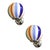 Set of 4 Contentemporary Luxury modern milky-white sphere with amber and pink rods in Murano glass . Very High Italian...