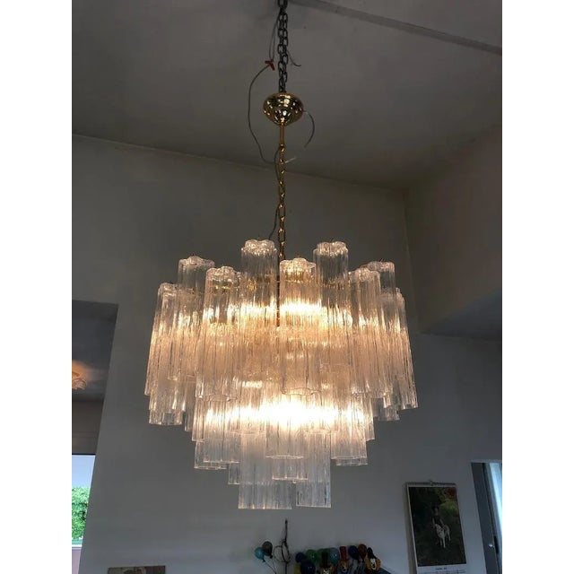 Impressive Murano Glass Sputnik Chandelier like mazzega zuccheri venini barovier style Diameter 60 cm = 23.6” Height 50 cm...