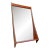 Vintage Mid Century Modern Teak Mirror by Pedersen & Hansen For Sale