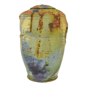 Kris Cox Ceramic Vessel Signed and Dated 1981
