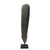 Late 20th Century Hand-Carved Volcanic Basalt Blade Sculpture on Stand, Organic Modern For Sale - Image 10 of 12