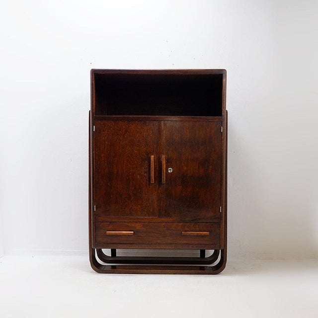 Art Deco Furniture - Storage Cupboard Small storage unit with a drawer : Measures : 93x45cm H:139cm No lock or key. Step...