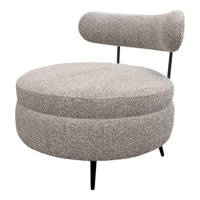 Contemporary Round Side Chair For Sale