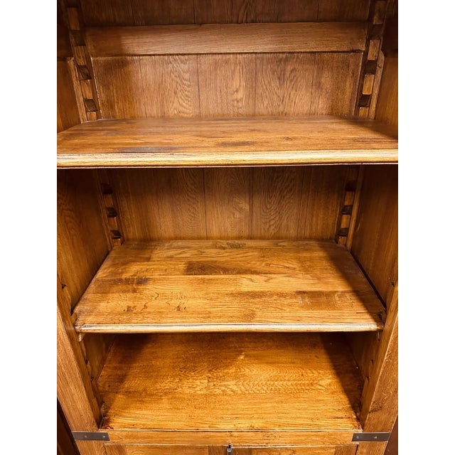 English Bookcase in Oak For Sale - Image 13 of 18
